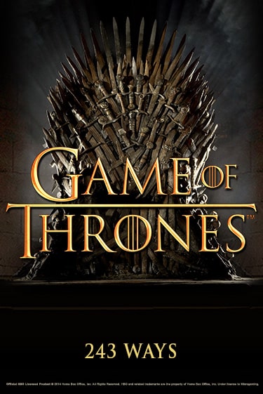 Бесплатная версия игры Game Of Thrones 243 Ways | Champion Slots 